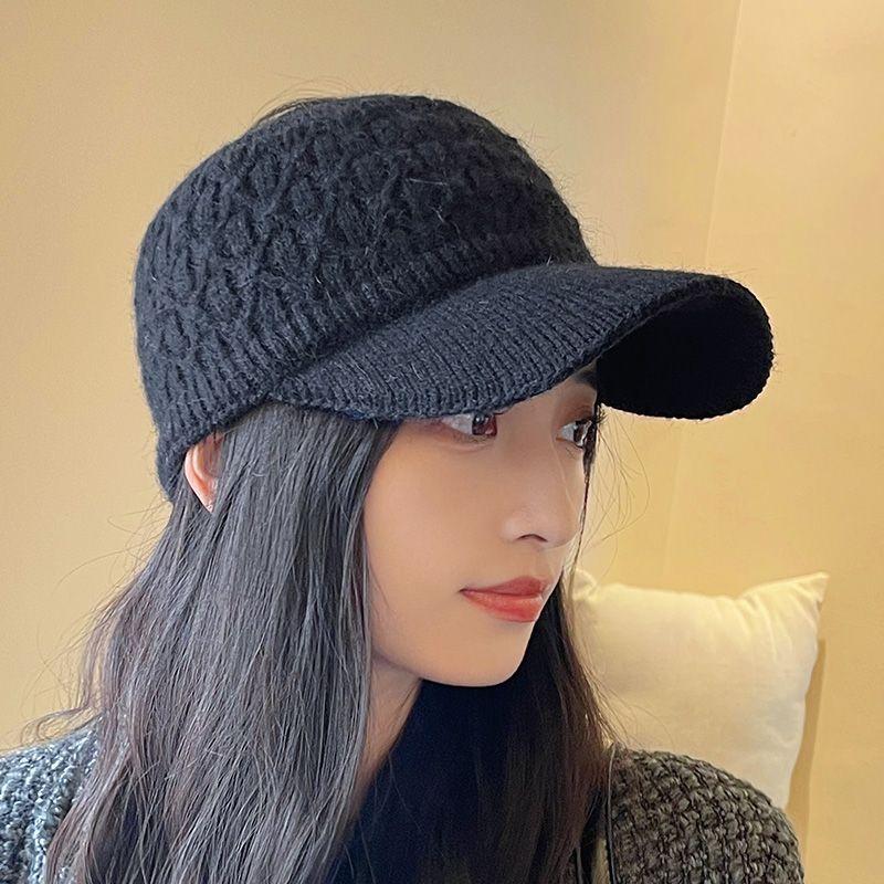 Fleece Thickened Empty Top Wool Cap Topless Cap Women's Autumn and Winter Warm Leisure Sports Hat