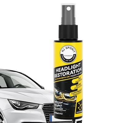 120ml Sprej na nátěr světlometů do auta Čisticí tekutina na světla auta Obnovovač Odolný vůči UV záření Dlouhotrvající Sprej na nátěr světlometů Pro auto