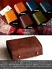 [IrideScent] Bi-fold Wallet for Men, Box-shaped Coin Purse, Italian Leather, Pueblo Leather, Mini Wallet, Compact, Small Wallet, Bi-fold, Box-shaped,