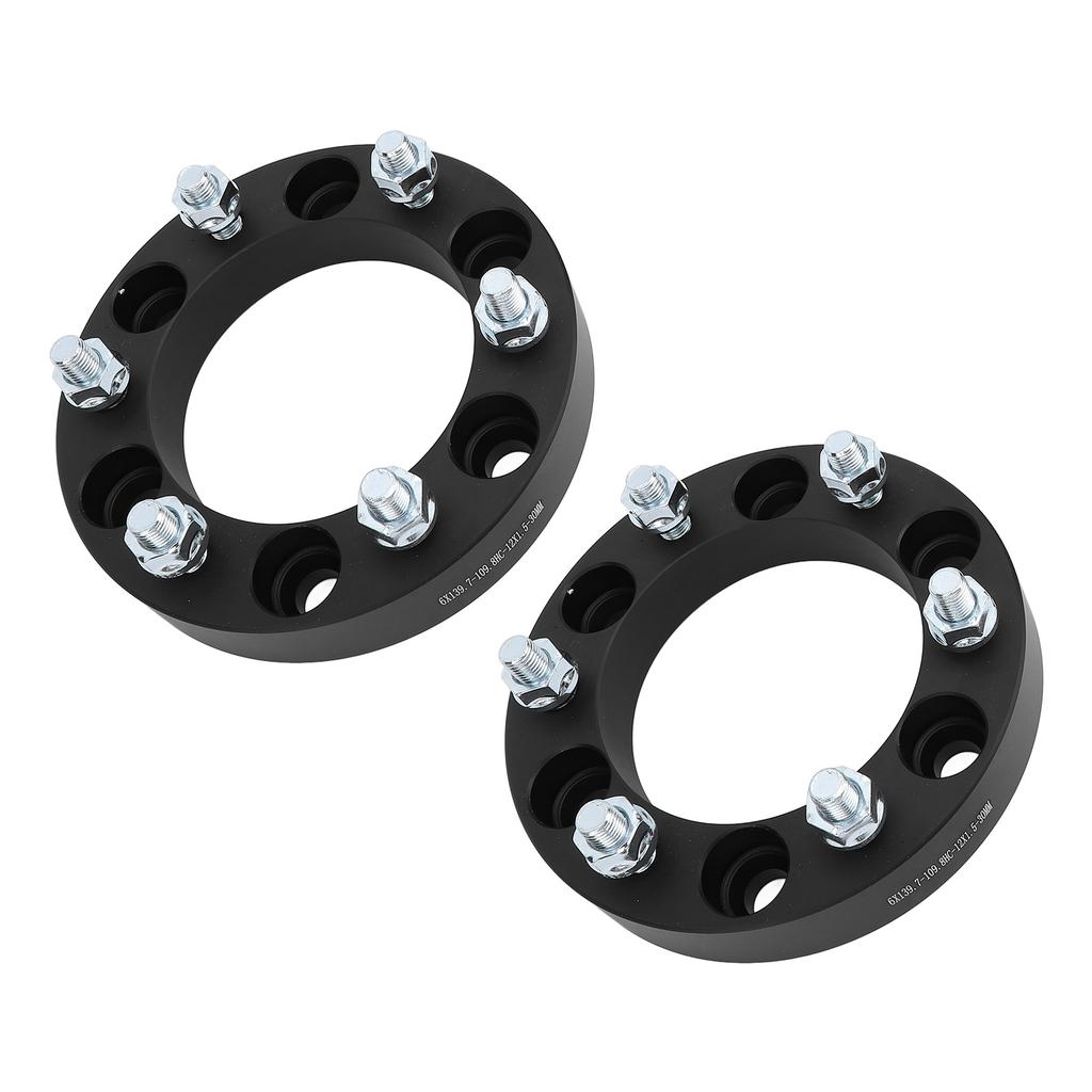 4 SZT. 30MM 6-otworowe Podkładki Dystansowe do Kół Ze Stopu Aluminium Adaptery Zamiennik dla Mitsubishi