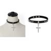 Gothic Necklace Anime S^imple Collar Choker Enthusiasts Necklace Women Chocker Jewelry (Black)