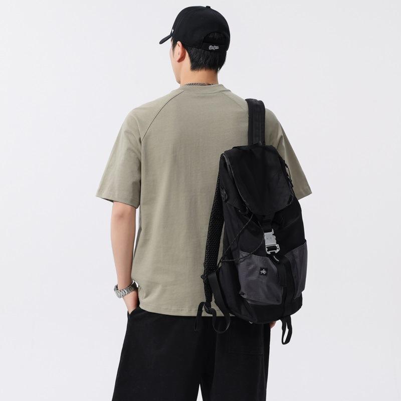 New Summer Short-sleeved Stand-up Collar Polo Shirt Simple