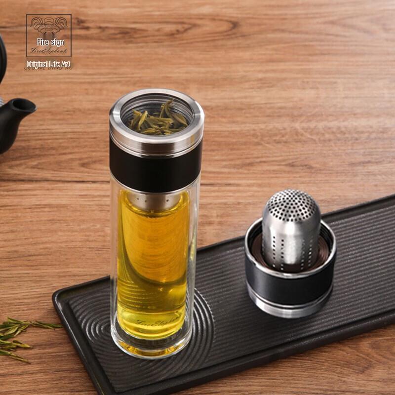 Fire Elephant Carpo Tea Brewer Glass Cup