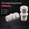 PTFE NPT1/4 External Thread Straight Connector