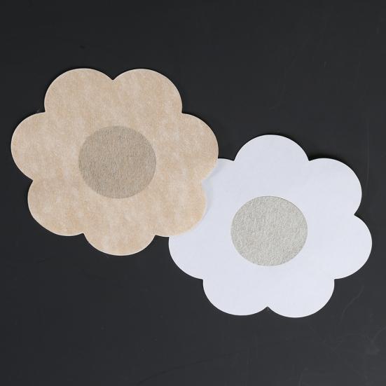 5 pares de fita invisível para levantar os seios femininos coração redondo sutiã adesivo capas para mamilos