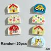 5/10/20 Piezas Cubierta Protectora de Silicona para Llaves Decoraciones para Llaves Organizador de Llaves Identificadores Flexibles Adecuado para Todo Tipo de Llaves de Puerta