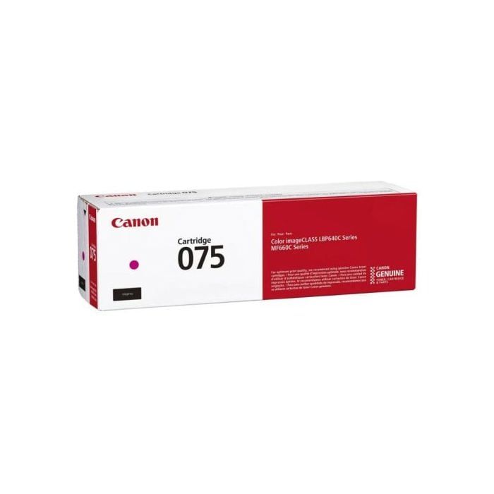 Cartucho de tóner Canon 075 Magenta original 1300 páginas para MF665Cdw