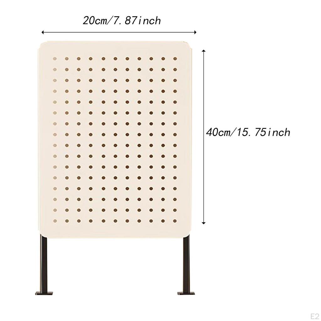 Stand de Afișare Pegboard ,Suport, Panou de Birou Metalic, Raft Retail pentru Chei Bijuterii