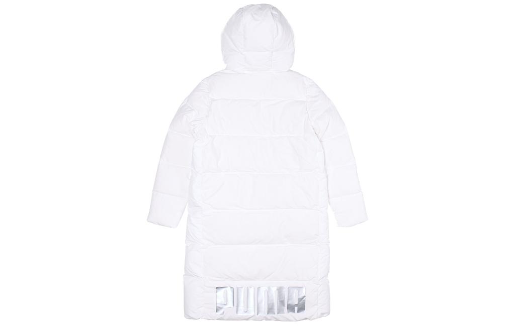Puma Down Jackets Women's White Hooded Moderate Other 585107-02
