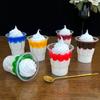 Simulation Ice Cream Model Decoration Fake Ice Cream Cone Food Mould Plastic Ornaments Window Sample Display Party Shooting Prop
