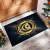 Tappeto Morbido Area Rug con Motivo Calcio Portsmouth FC Antiscivolo Tappeto per Pavimento Interno Tappetino Decorazione Sportiva per Camera da Letto