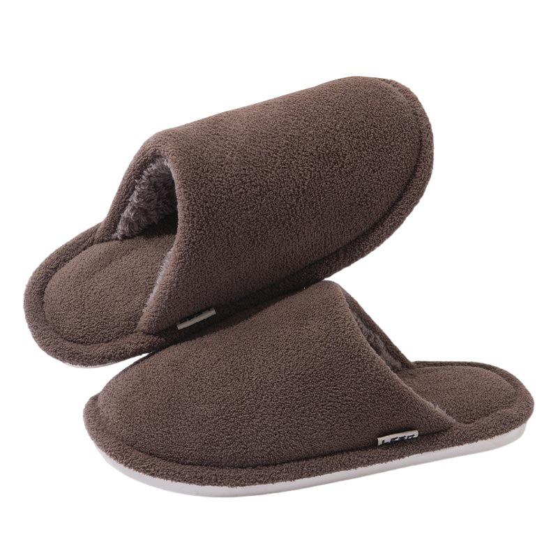 2024 Women's & Men's Plush Cotton Non-Slip Slippers - Cozy Indoor Footwear for Autumn/Winter