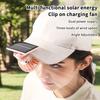 Portable Mini Hand Clip Fan Usb Rechargeable Solar Powered Fan For Travel Outdoor Hiking Camping Clip On Air Cooling Small Fan
