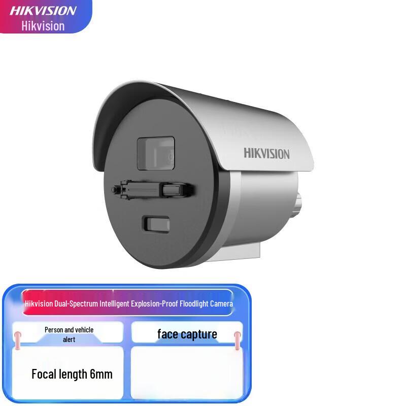 

Hikvision 8MP Ultra HD Explosion-Proof IP Camera CN plug (adapter included)