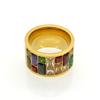 Multicolor Crystal For Women Anel 316L Stainless Steel Wedding Rings Female Rainbow Color Stone Anillo  Jewelry