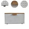 Bread Bin with Bamboo Lid for Home Baked Goods