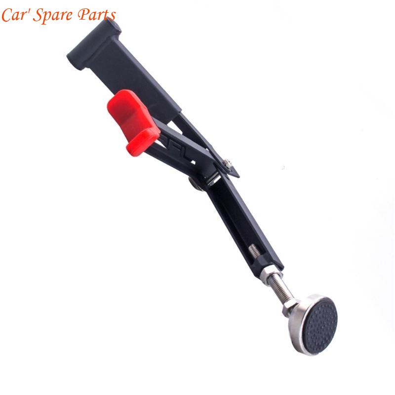 Y4UA Motorcycle Wheel Stand Sided Paddock Front Rear Support, Portable Adjustable for Easy Bike Tire Repairs Maintenance Rack