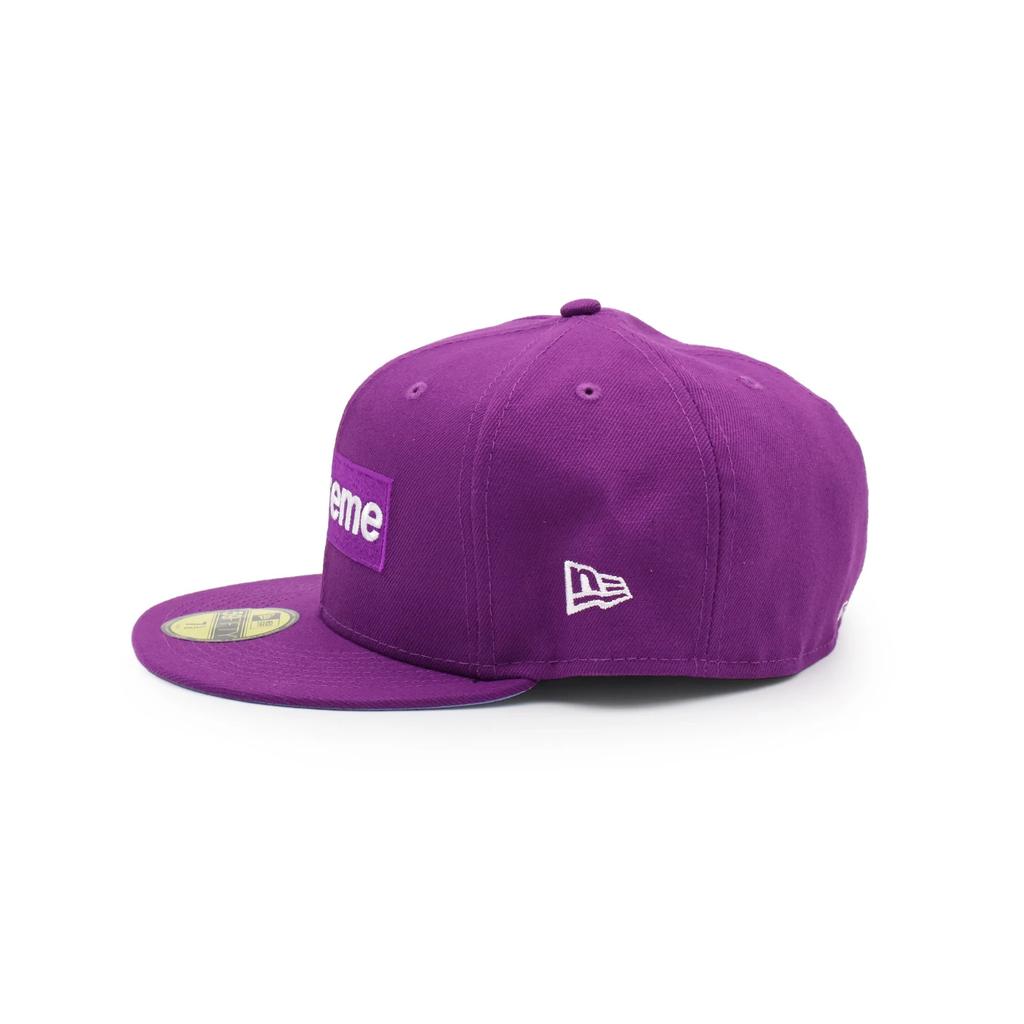 Supreme No Comp Box Logo New Era Lavender
