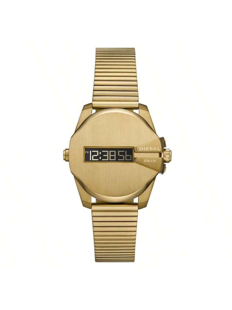 Cyfrowy Zegarek Damski/Męski DZ1961 Klasyczny Luksusowy Srebrny Stal Nierdzewna Damski Zegarek