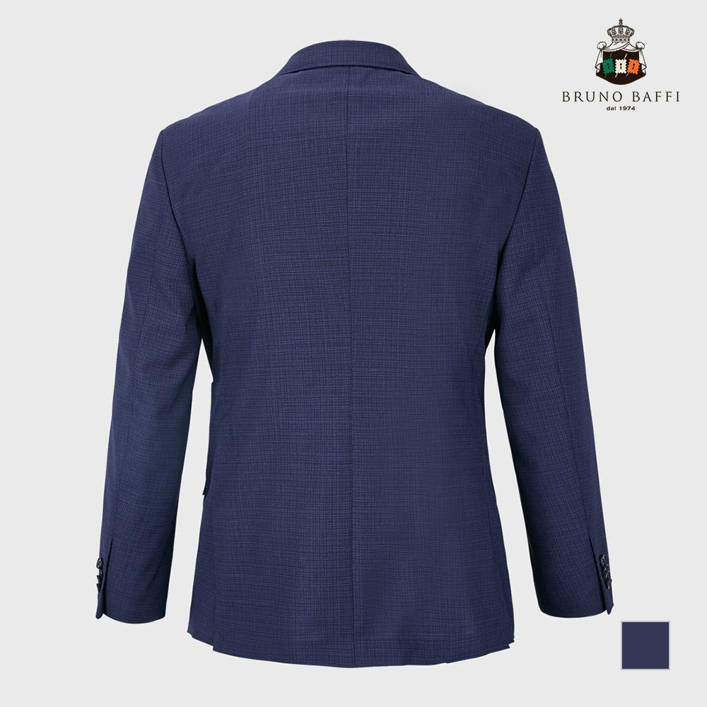 Brunobaffi Wool Blend New Basic Navy Suit Jacket_Mangaxm3351