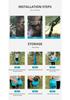 Outdoor Camping Parachute Nylon Double Hammock - Oversized and Colorful