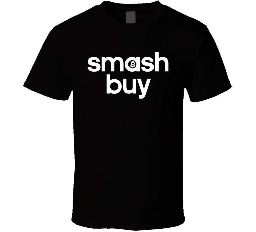 Smash Buy Bitcoin T Shirt XL