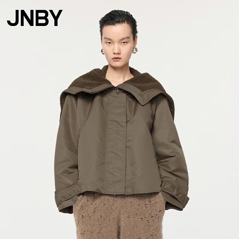 JNBY Women's Hooded Duck Down Puffer Jacket