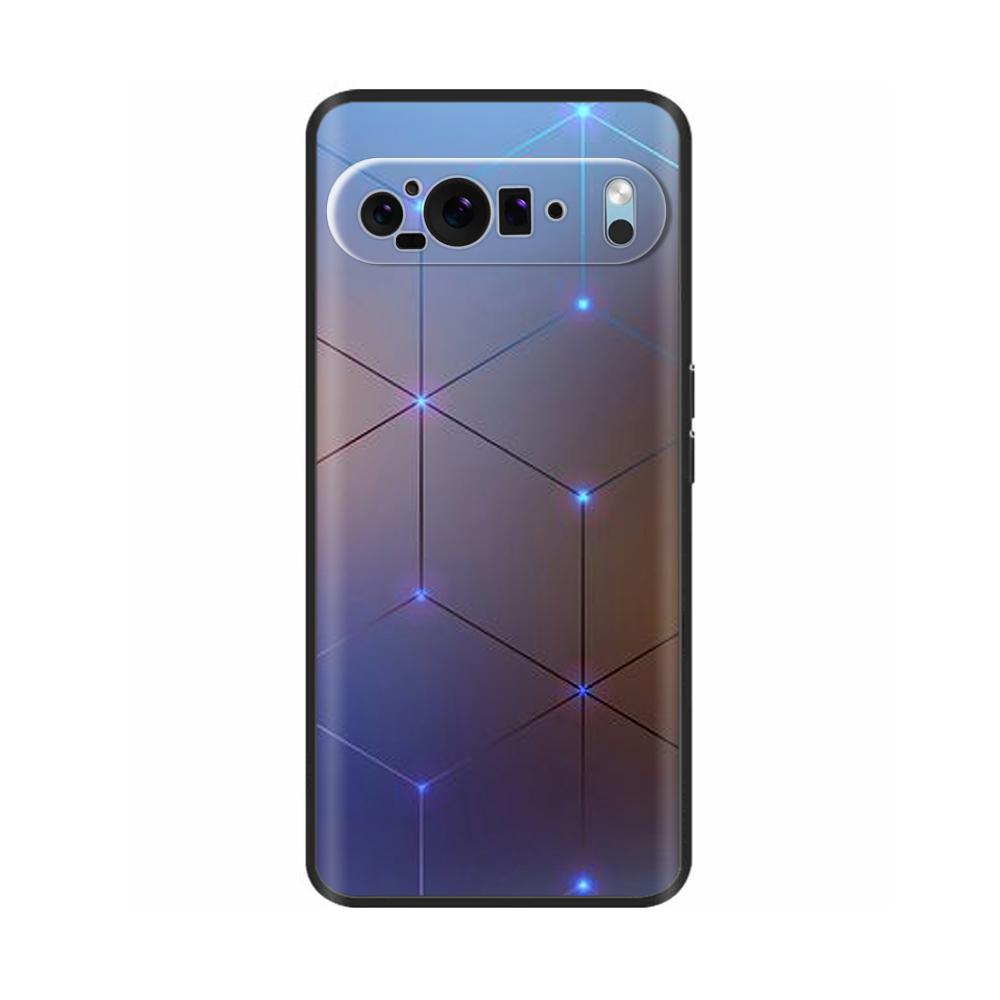 Etui na telefon Google Pixel9 / Pixel 9 Pro XL Urocze Kwiaty Malowane Silikonowe Tylne Pokrowce dla Google Pixel 9 Pro XL Fundas Shell