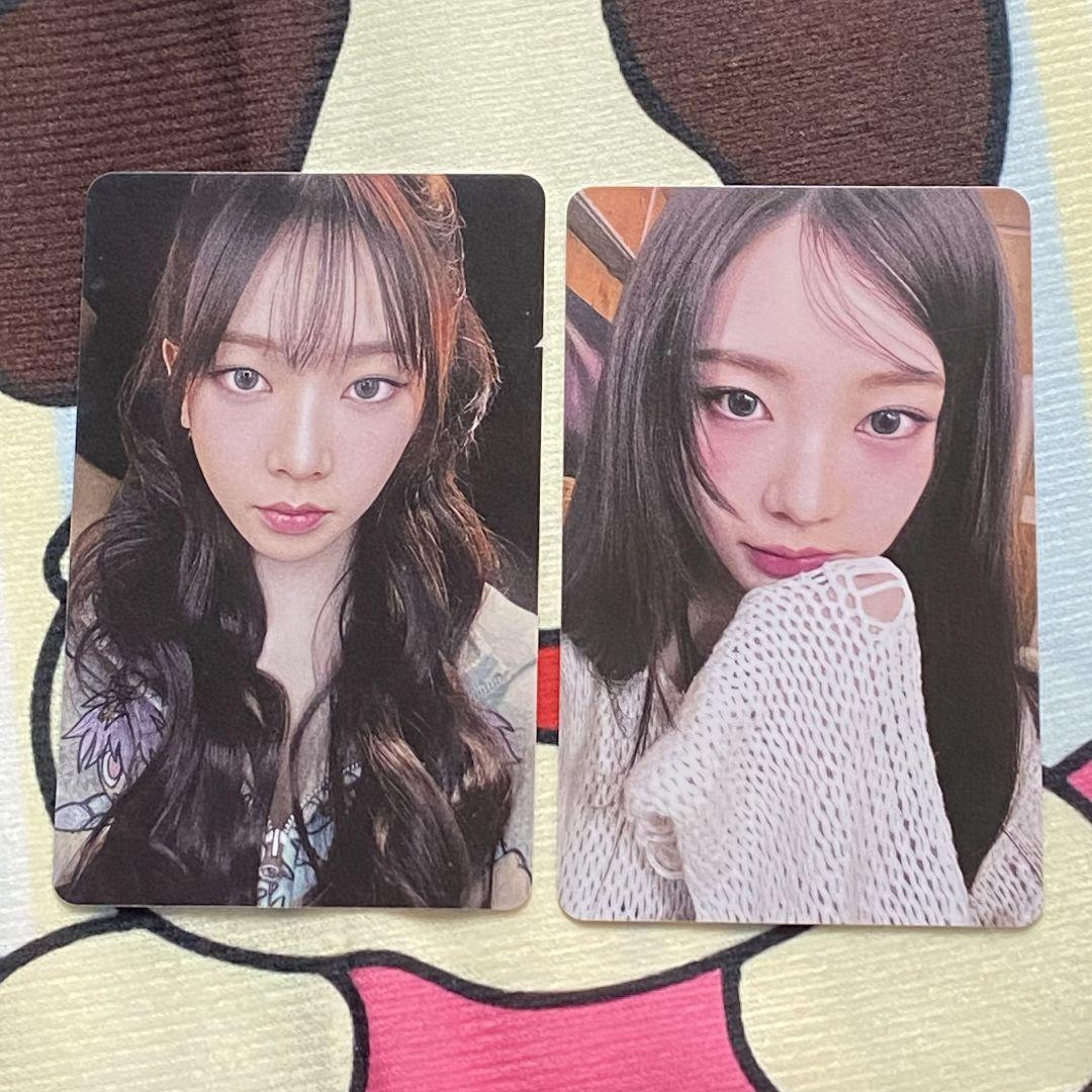 

[USED] aespa purchase bonus: Karina 6000 yen fan meeting trading cards (2 cards)