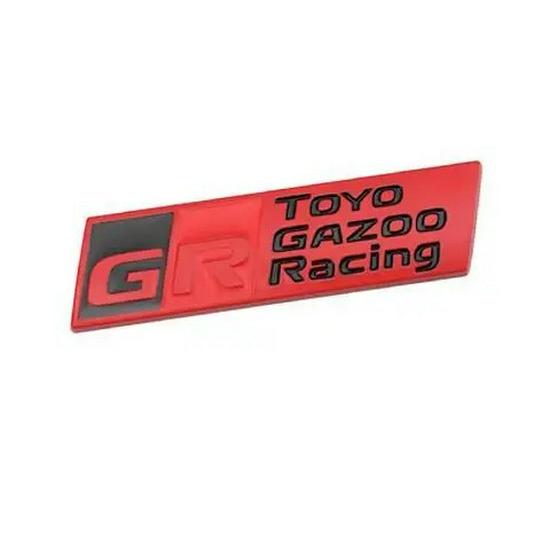 Naklejki z logo samochodu 3D do Toyota GR - Ulepszenie o wysokiej wydajności