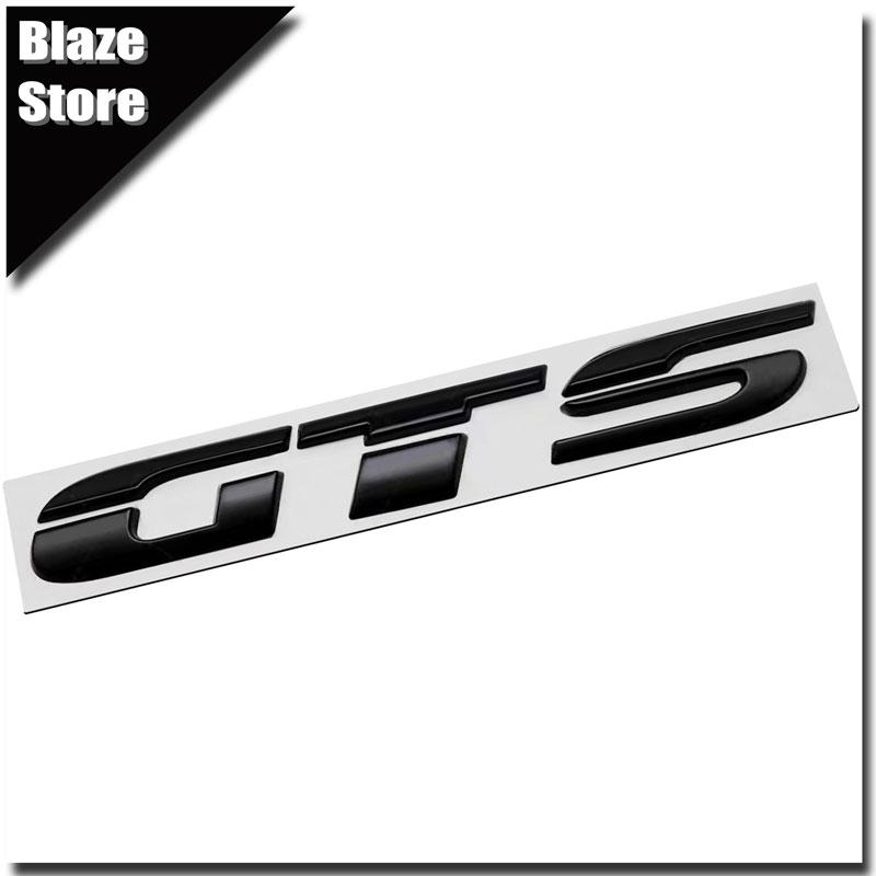 3D Metal Car Stickers GTS Emblem Car Rear Tailgate Decal Personalized Colors GTS Vehicle Logo