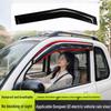 Electric Tricycle Rain Visor for Dongwei Q3: Four-Wheeled Vehicle Window Guard & Water Deflector Accessories.