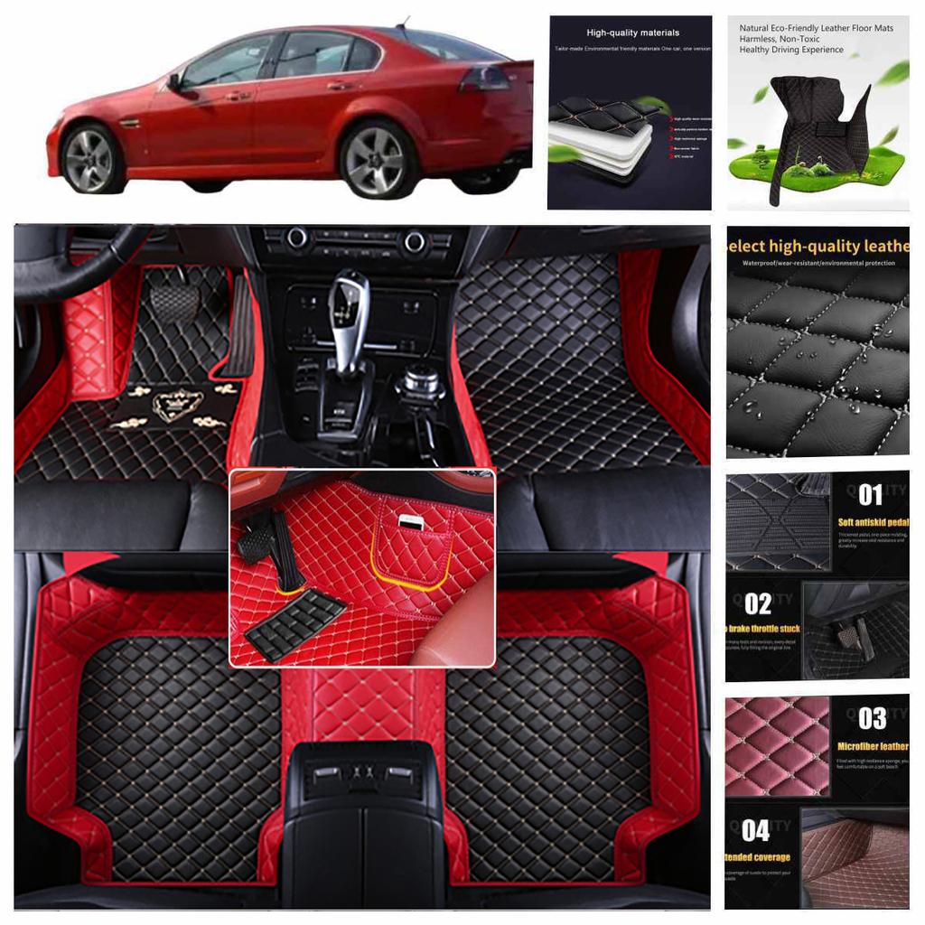 5D leather waterproof Custom Car Floor Mats For VW Passat Variant Estate Alltrack Auto Carpets Accessorie Coche liners