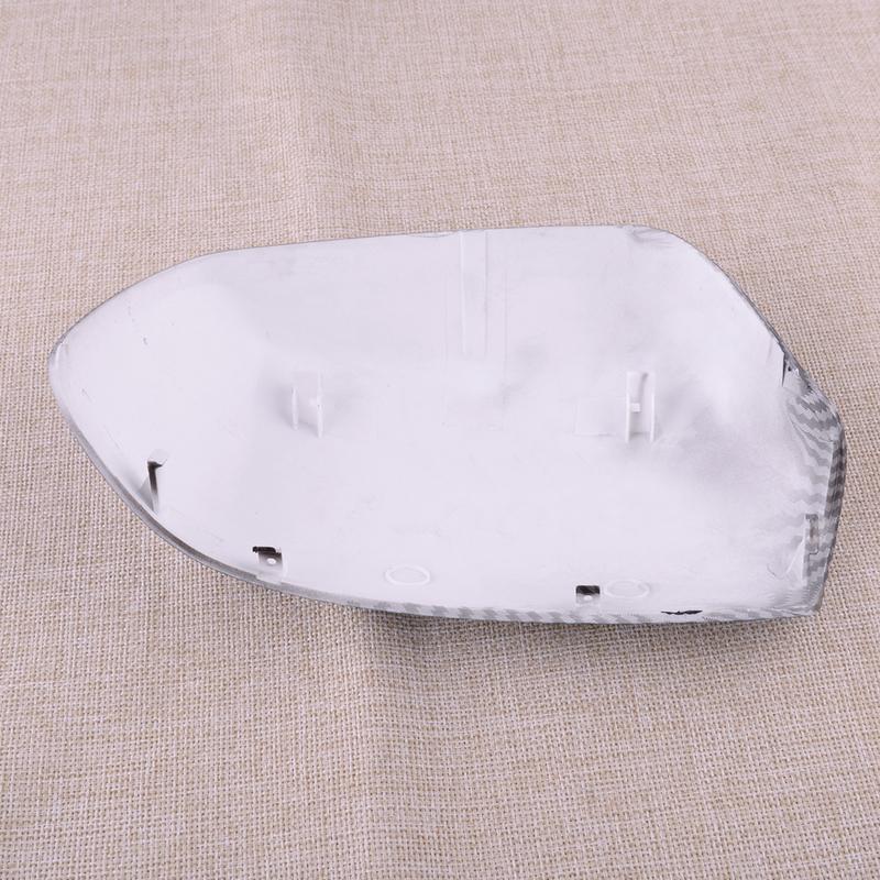 1 Pair Car Rearview Side Mirror Cover Cap Trim Fit for Mazda 3 2006 2007 2008 2009 2010 2011 2012 Black Carbon Fiber Style ABS