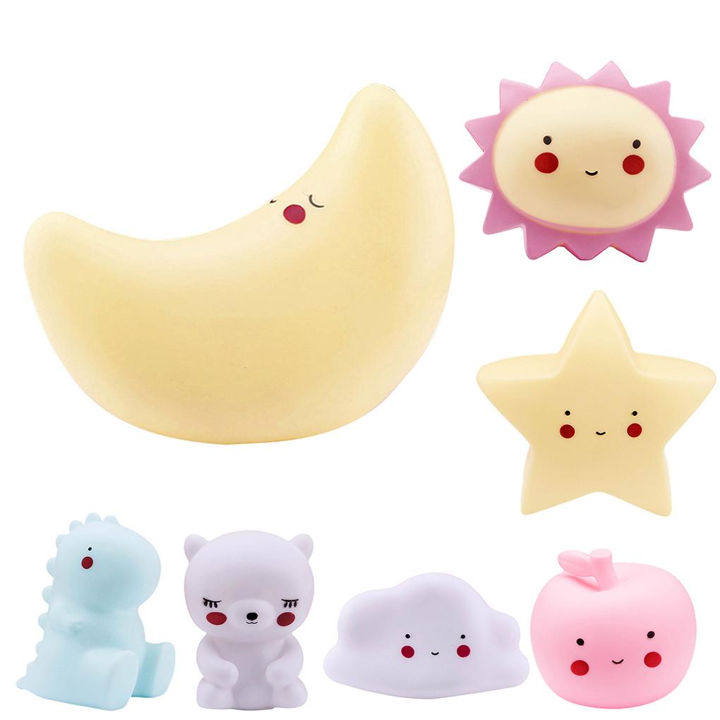 Night Light Baby Nursing Feeding Lamp Adorable Soft Light Silicone Night Lamp Home Decoration