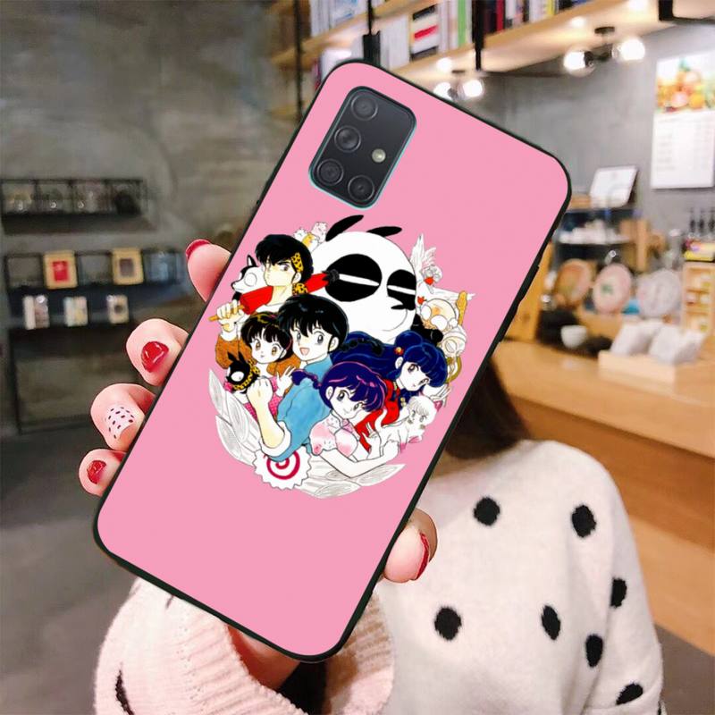 USAKPGRT Ranma 1 2 Painted Phone Case For Samsung Galaxy A21S A01 A11 A31 A81 A10 A20E A30 A40 A50 A70 A80 A71 A51