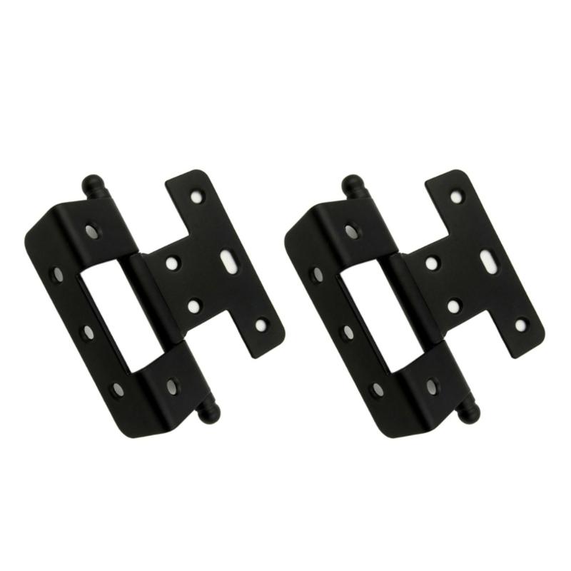 Concealed Triple Fold Hinges Easy Installation Corrosion Resistant Wooden Door Hinges For Foldable Tables Wardrobes
