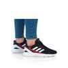 Adidas Neo Nebula Ted K Fashion Splicing Breathable Low-Top Running Shoes Kids Running Shoes Black Red White EH2542