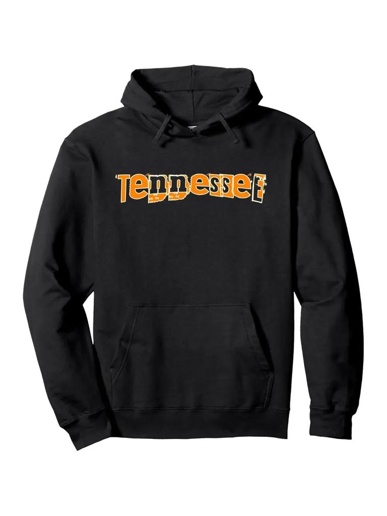 Tennessee Volunteer State Fans Hoodie - Pullover Sweatshirt with Tennessee Graphic in Tennessee Color