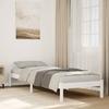 VidaXL Extra Long Bed Frames Without Mattress 80x210 Cm Solid Pine Wood, Bed, Bedroom Furniture, Wooden Bed, Single Bed, 852401