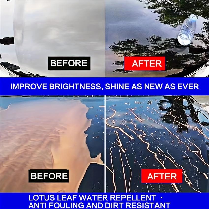 Automotive Coating Purification Protective Wax, Multifunctional Cleaning Agent and Polishing Agent, Remove Stains and Residues