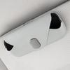 Clip-on Car Organizer Magnetic Sun Visor Glasses Case Car Mounted Glasses Bag  Interior Accessory