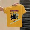 Dragon Tamer Summer Tshirt  Boys Sports Shirt  Girls Casual Top  Cartoon Print  Childrens Pure Cotton Short Sleeve Shirt
