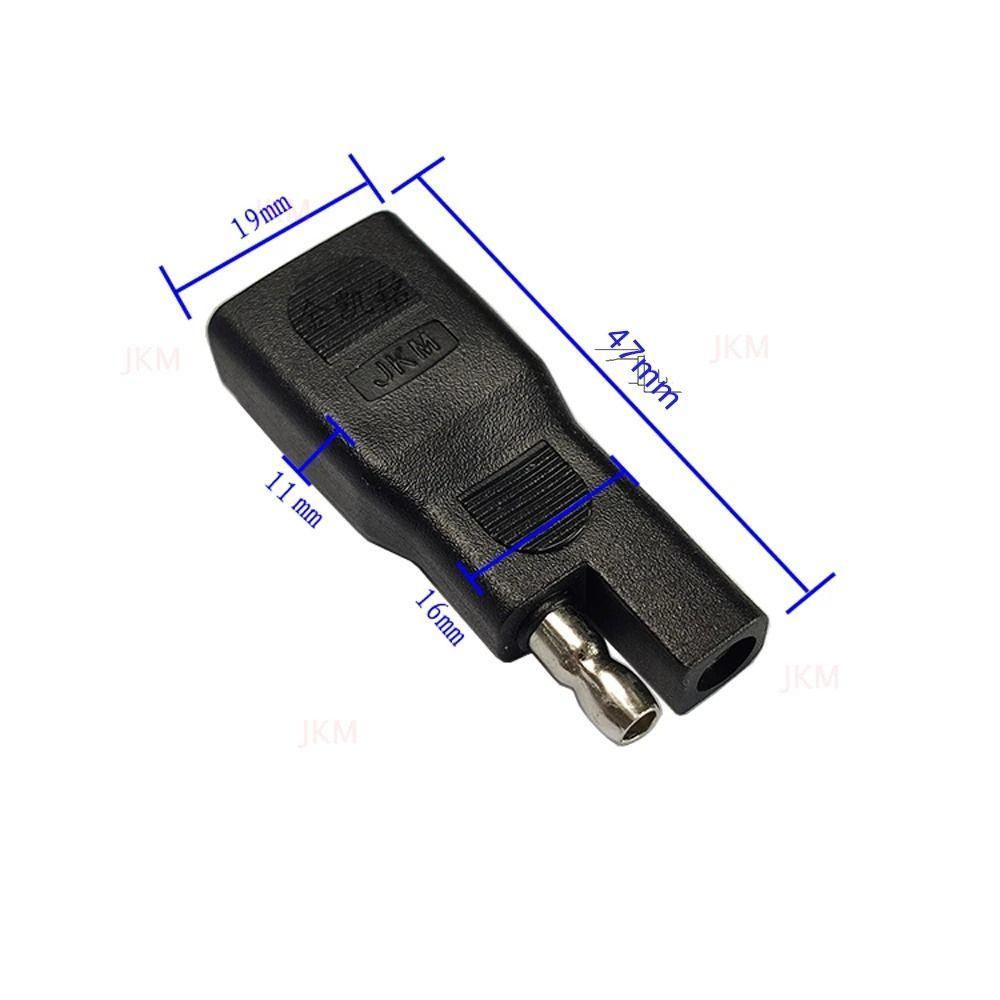 Reverse Cable Plug SAE To SAE SAE Connector Cord Quick Disconnect Cable Polarity Reverse Adapter