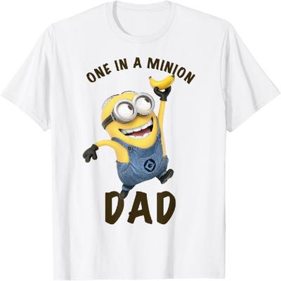 Minionki Dzień Ojca Jeden na Miniona Koszulka Banana Run