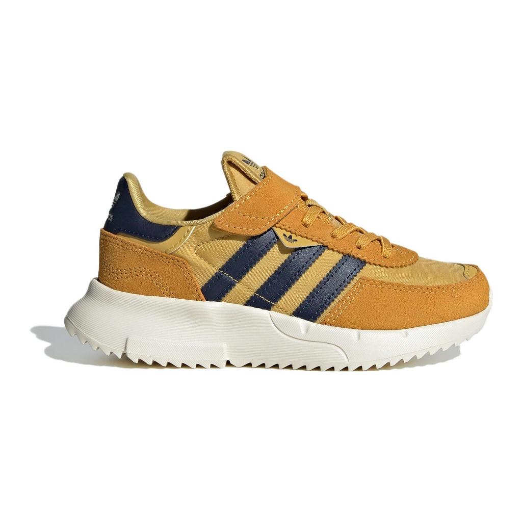 Adidas Originals Retropy F2 Cómodos Deportivos Antideslizantes Resistentes al Desgaste Zapatillas Bajas para Correr Niños Zapatillas Marrón ID0746