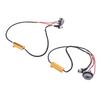 50W 6Ohm LED Resistor Decoder Anti Flicker Vehicle Bulbs Resistor Harness Adapter for Turn Signal Light Daytime Running