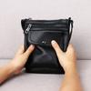 Mobile Phone Bag Female Messenger Leather Versatile First Layer Cowhide Spring And Summer Multi-Layer Small Satchel Mini Small Bag