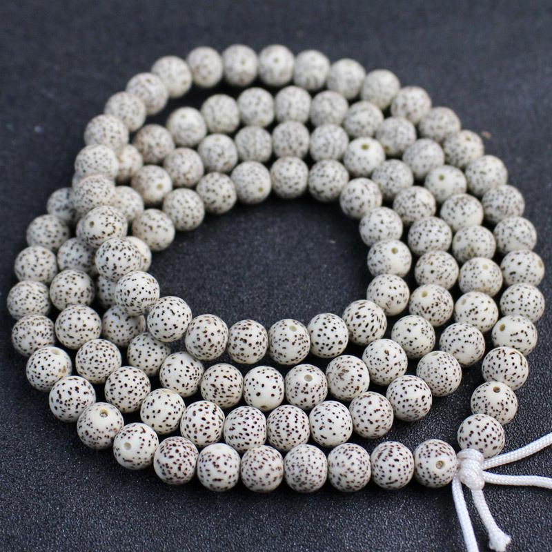 "Hainan Star Moon Bodhi Seeds 108-Bead Bracelet for Men and Women"
