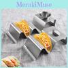 Functional Chic And Stainless Steel Taco Holder With Multiple Compartments For Convenience Ultimate